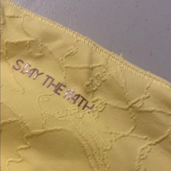 CALIA by Carrie Underwood Yellow Leggings - Picture 4 of 6